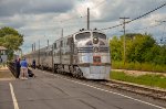 CBQ E5A Locomotive Nebraska Zephyr